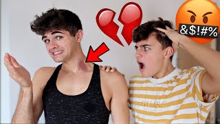 HICKEY PRANK ON BOYFRIEND Gay Couple Prank [upl. by Awram]