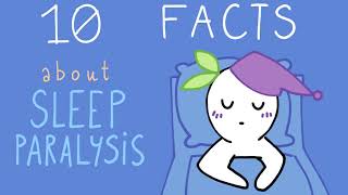 10 Terrifying Facts about Sleep Paralysis [upl. by Nnail623]