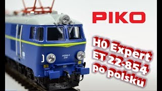 PIKO V042PL H0 Expert lokomotywa ET22  po polsku [upl. by Glendon]