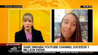 SABC Iindabas YouTube Channel exceeds 1 million views Nontobeko Magala [upl. by Fields]