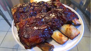 How to make Oven baked Barbecue Beef Ribs [upl. by Theresina]