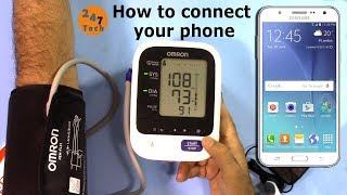 Getting Started with OMRON Blood pressure monitor [upl. by Remmer108]