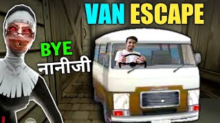 VAN ESCAPE FROM NANIS SCHOOL  EVIL NUN HORROR GAMEPLAY 1 [upl. by Suiravad]