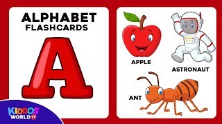 Alphabet Letters and Words for toddlers  Learning The ABC [upl. by Amrac21]