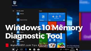 How to Check Your PC RAM With Windows 10 Memory Diagnostic Tool [upl. by Ario]