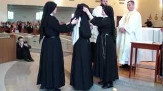 Passionist Nuns Vows  Perfect Veil HD [upl. by Lerrad]