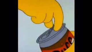 coca cola espuma memelos simpson [upl. by Ecnerwal]