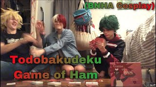 Todobakudeku Game Of Ham BNHA Cosplay [upl. by Nelag]