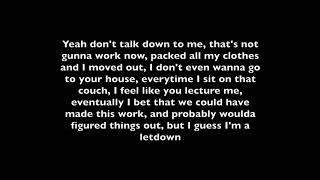 NF Let You Down Lyrics [upl. by Calise773]