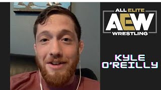 AEW wrestler Kyle OReilly  May 2022 [upl. by Shanks]