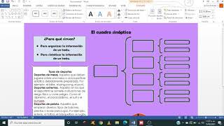 ¿Cómo realizar un cuadro sinóptico [upl. by Anivlac581]