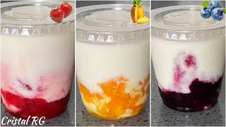 Postre fácil para vender  Postre en un vaso sin horno [upl. by Tomasina]