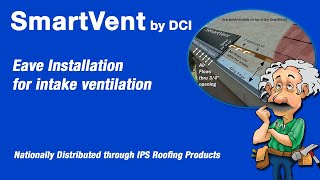 SmartVent eave installation [upl. by Adlesirc404]