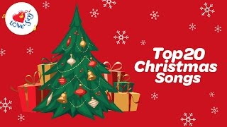 Top 20 Christmas Carols amp Songs Playlist with Lyrics [upl. by Ursi]