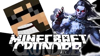 Minecraft CRUNDEE CRAFT  DEADLY GHOST PRANK 14 [upl. by Bronnie]