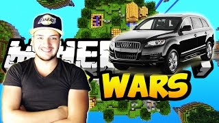 Minecraft SkyWars  Bercea si Audiul Q7  Ep 183 [upl. by Ivers]