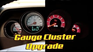 Upgraded Instrument Cluster Dodge Challenger [upl. by Lamag]