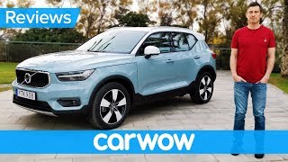 New Volvo XC40 2018 review – has Volvo finally become cool  carwow Reviews [upl. by Lorrad67]