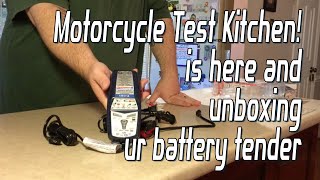 Unboxing the Tecmate OptiMATE 4DP battery charger [upl. by Stroup431]