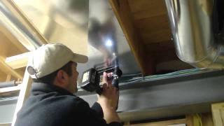 Installing Return Air Duct [upl. by Shandeigh74]