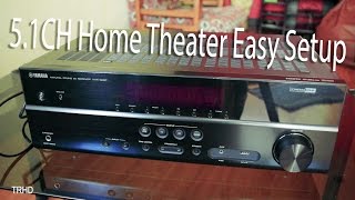 How to Setup Home Theater to TV  Very Easy [upl. by Aloin]