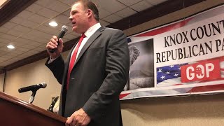 Glenn Jacobs victory speech after winning race for Knox County Mayor [upl. by Lachman]