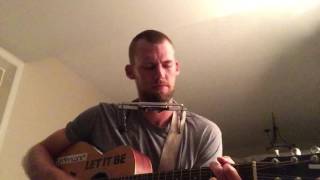 Ryan Bingham South Side of Heaven cover chords with harmonica [upl. by Ahsaelat]