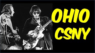 How to Play Ohio Guitar Lesson  CSNY  Crosby Stills Nash amp Young  Intro and Solo [upl. by Prevot]