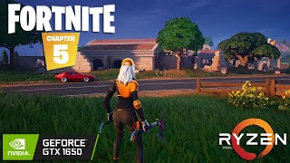 Fortnite Chapter 5  GTX 1650  All Settings Tested [upl. by Enitsahc]