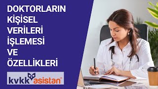 1  DOKTORLARIN KİŞİSEL VERİLERİ İŞLEMESİ VE ÖZELLİKLERİ [upl. by Madigan]