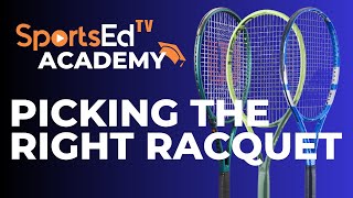 How to choose a tennis racquet [upl. by Odlo845]