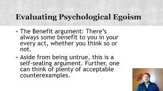 Psychological and Ethical Egoism [upl. by Devland]