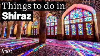 10 Awesome Things to Do in Shiraz Iran [upl. by Nilson]