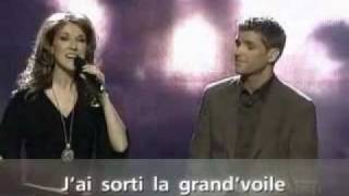 Celine Dion and Marc Dupré  Sous le Vent  Live Legenda [upl. by Ecirpak]