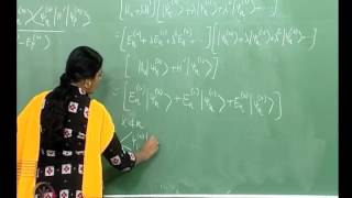 Mod01 Lec37 Perturbation Theory  II [upl. by Hare]