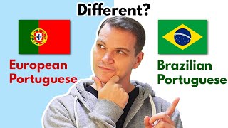 Brazilian Portuguese vs European Portuguese How DIFFERENT are they [upl. by Nydroj923]