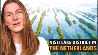 The Netherlands Lake District Travel To Loosdrechtse Plassen Scheendijk amp more Dutch Lakes Drone [upl. by Engenia]