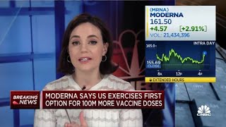 US secures 100 million vaccine doses from Moderna [upl. by Eelhsa353]