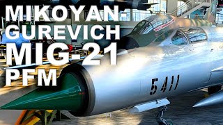 MikoyanGurevich MiG21 PFM  Curator on the Loose [upl. by Streetman]