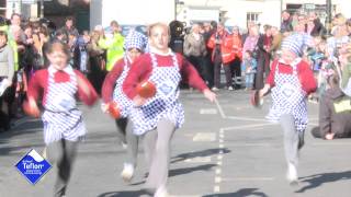 2012 Olney Pancake Day Race [upl. by Nomzed707]