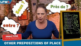 Practise your French Prepositions Part 2  quotDans sous sur devantquot [upl. by Kahl]