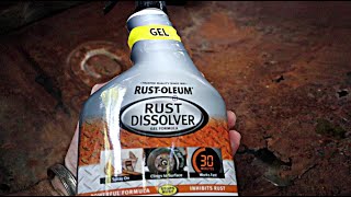 Rust Dissolver Does It Work Rustoleum Rust Dissolver [upl. by Won308]