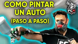 COMO PINTAR MUY BIEN UN AUTO PASO A PASO [upl. by Fablan]