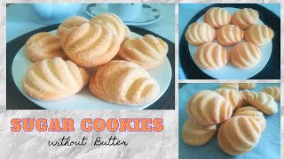 Sugar cookies recipe  Quick amp Easy  without Butter [upl. by Assilak742]