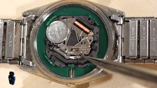 How to Remove amp Replace Watch Movements [upl. by Hsirt]