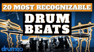 The 20 Most Recognizable Drum Beats [upl. by Alitha345]