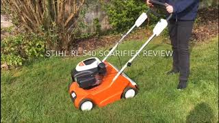 STIHL RL540 Scarifier Overview  Fraser C Robb [upl. by Iroak971]