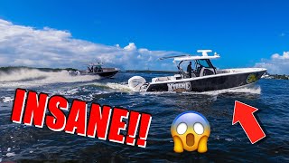 This Boat is INSANE DETAILED 2021 Blackfin 332CC Review [upl. by Anilec]