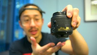 Nikon 1855mm VR II Kit Lens Review Nikon AFP or AFS Lens [upl. by Schriever393]