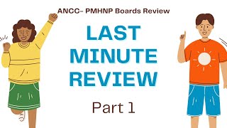 PMHNP Exam Review  Comprehensive Last Minute Review PART 1 PMHNP review [upl. by Kcirrad703]